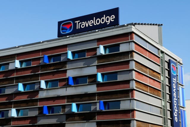 Hotel chain Travelodge has posted a jump in sales (Alamy/PA)