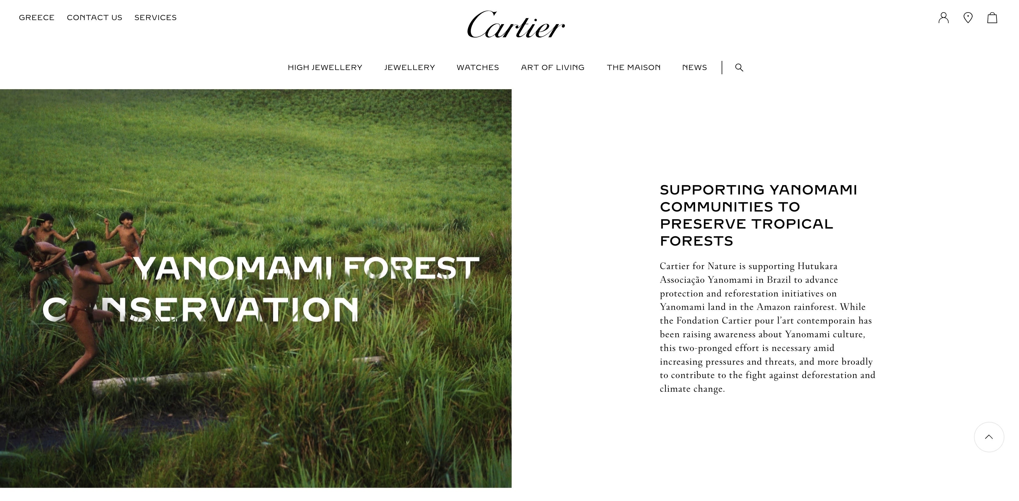 Cartier s use of images of Amazon tribe prompts Indigenous