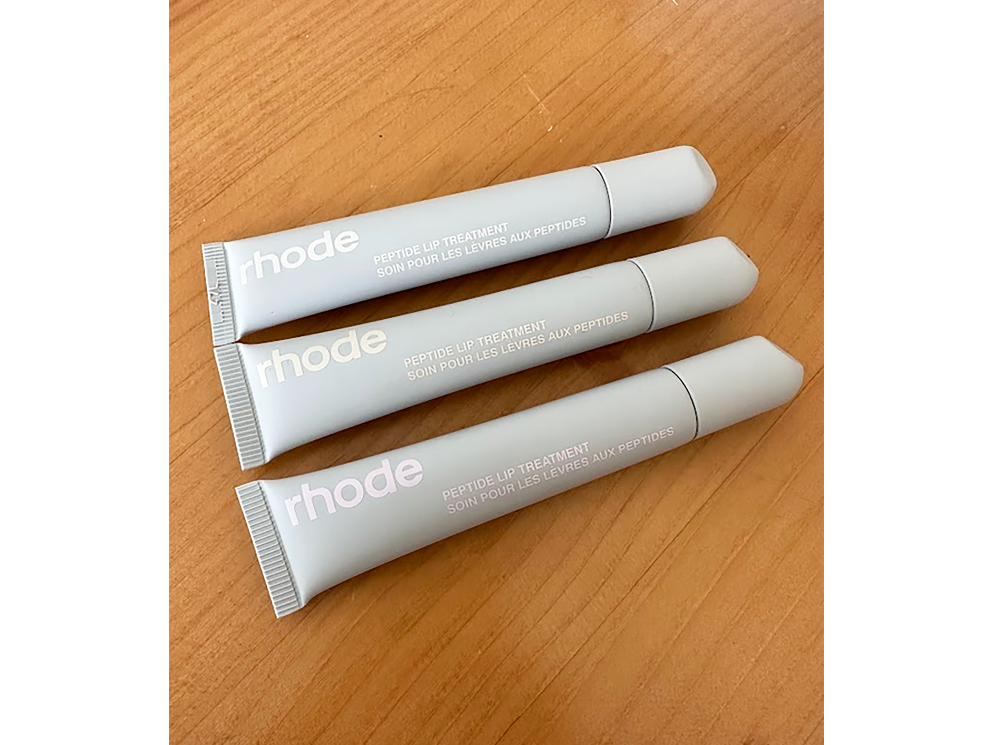 Rhode skincare review Rhode peptide lip treatment
