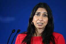 Suella Braverman warns Tories against ‘devouring ourselves’ with infighting and lashes out at ‘elites’