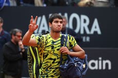 Carlos Alcaraz stunned by world number 135 Fabian Marozsan at Italian Open