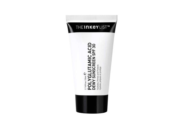 The Inkey List polyglutamic acid dewy sunscreen SPF30