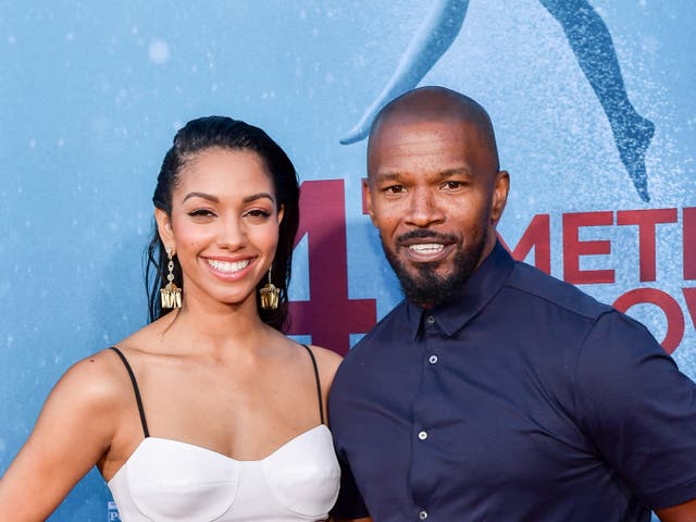 <p>Jamie Foxx and Corinne Foxx</p>