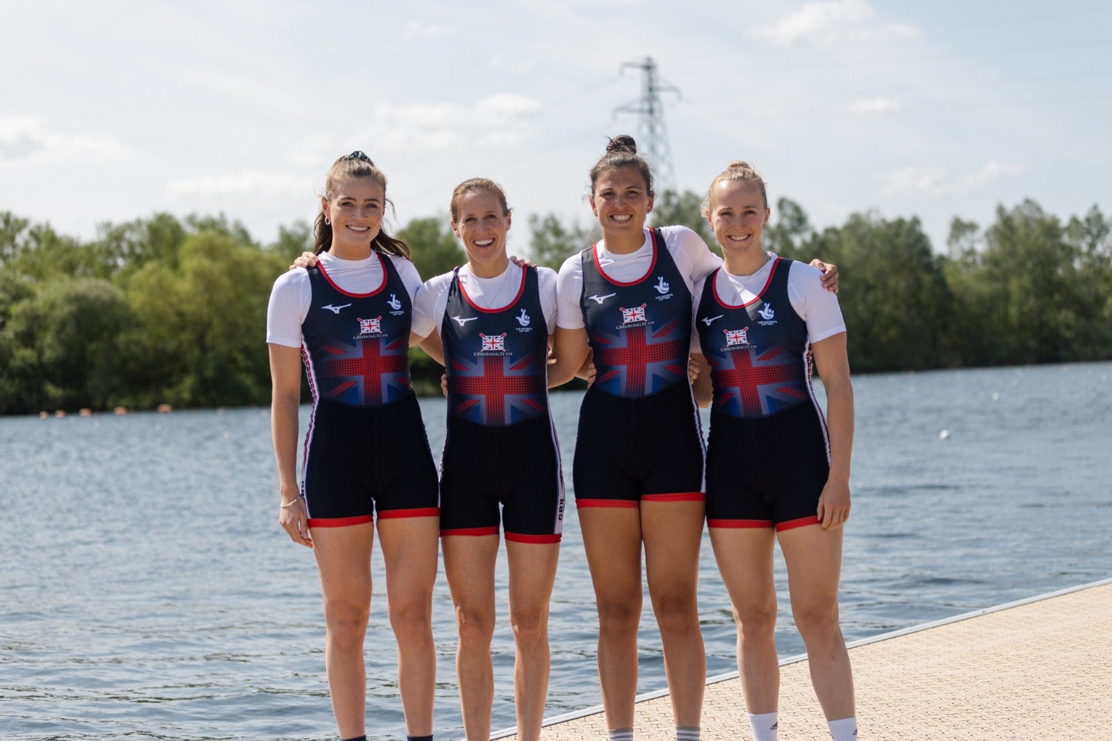 <p>Helen Glover will race in the women’s four at the European Championship</p>