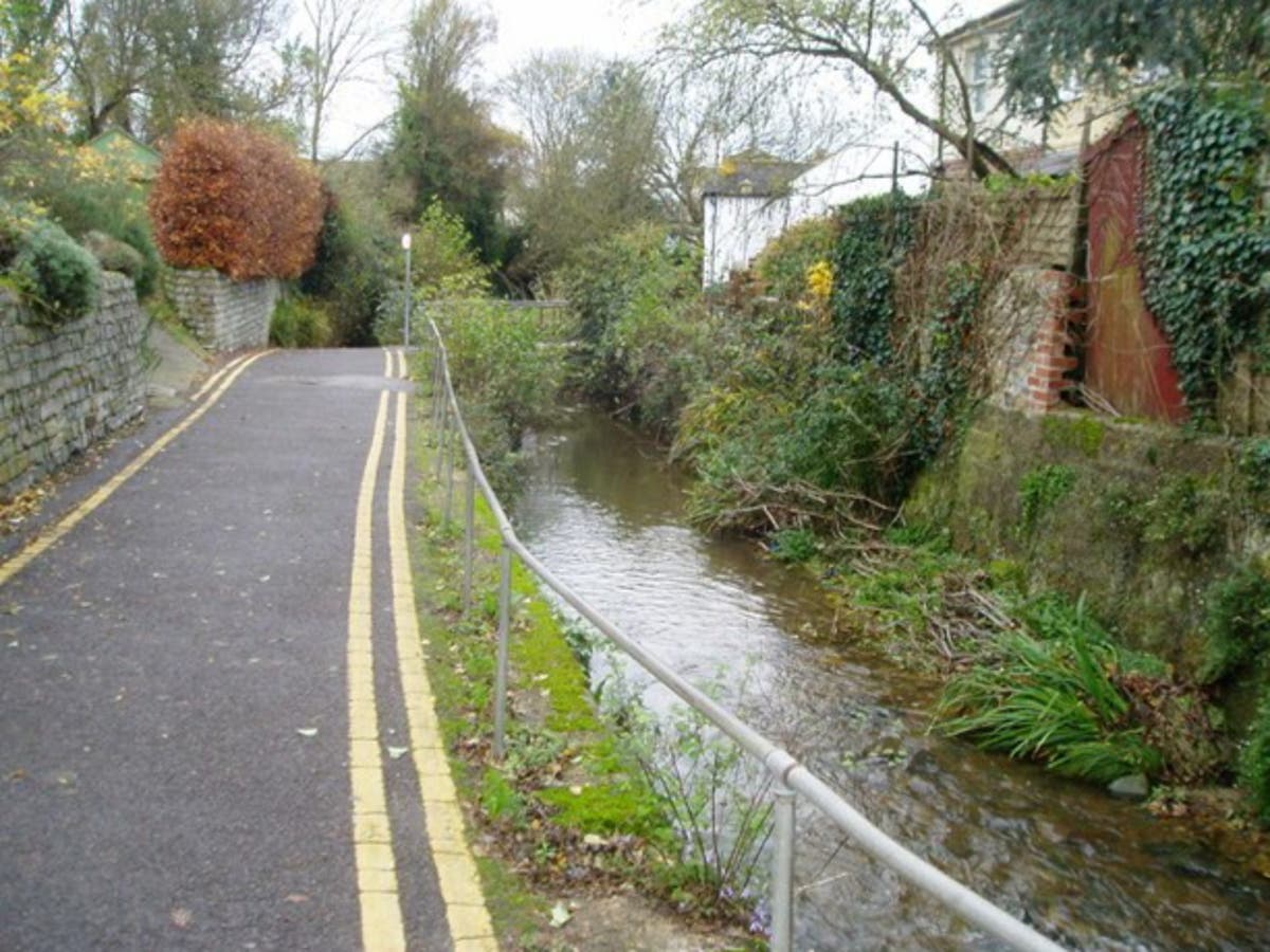 Sewage spills cause river in seaside town to be declared ‘ecologically dead’