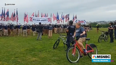 Lone cyclist who shouted down white supremacists marching on DC wins legions of fans