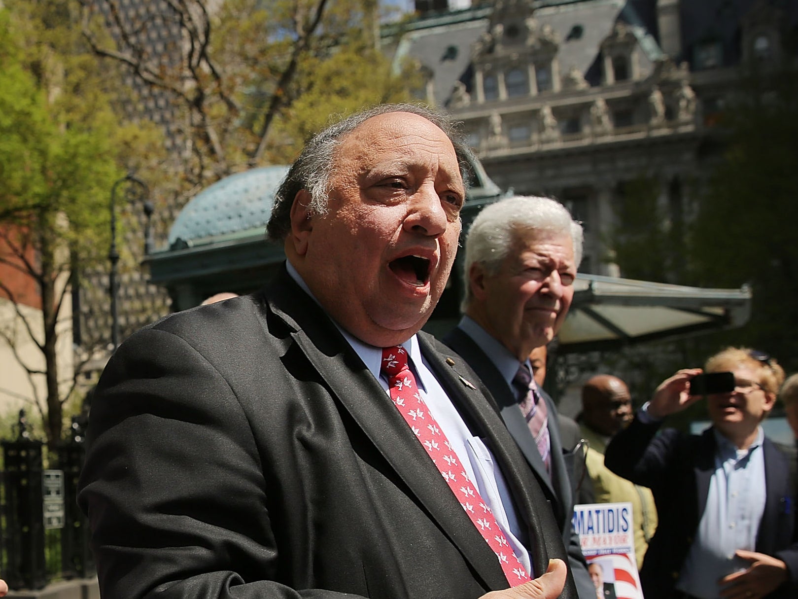 File. John Catsimatidis is a Greek-born businessman who owns Gristedes Foods