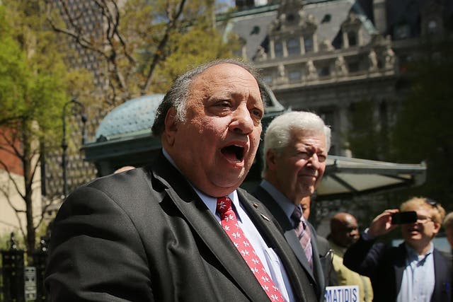 <p>File. John Catsimatidis is a Greek-born businessman who owns Gristedes Foods </p>
