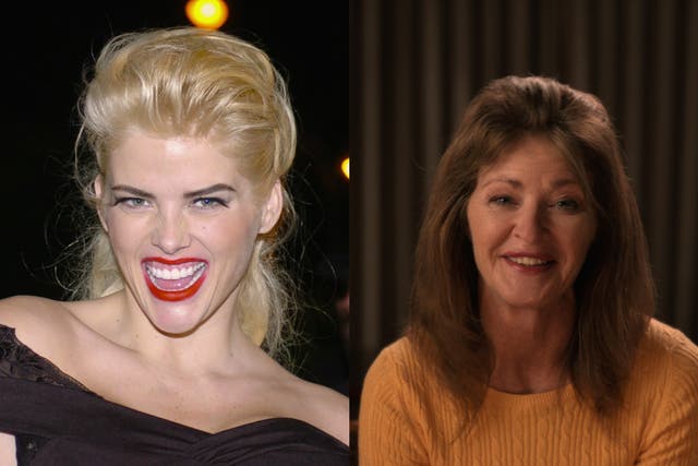 <p>Anna Nicole Smith (left) had a ‘secret relationship’ with Melissa ‘Missy’ Byrum, according to a new Netflix documentary about the late model’s life</p>