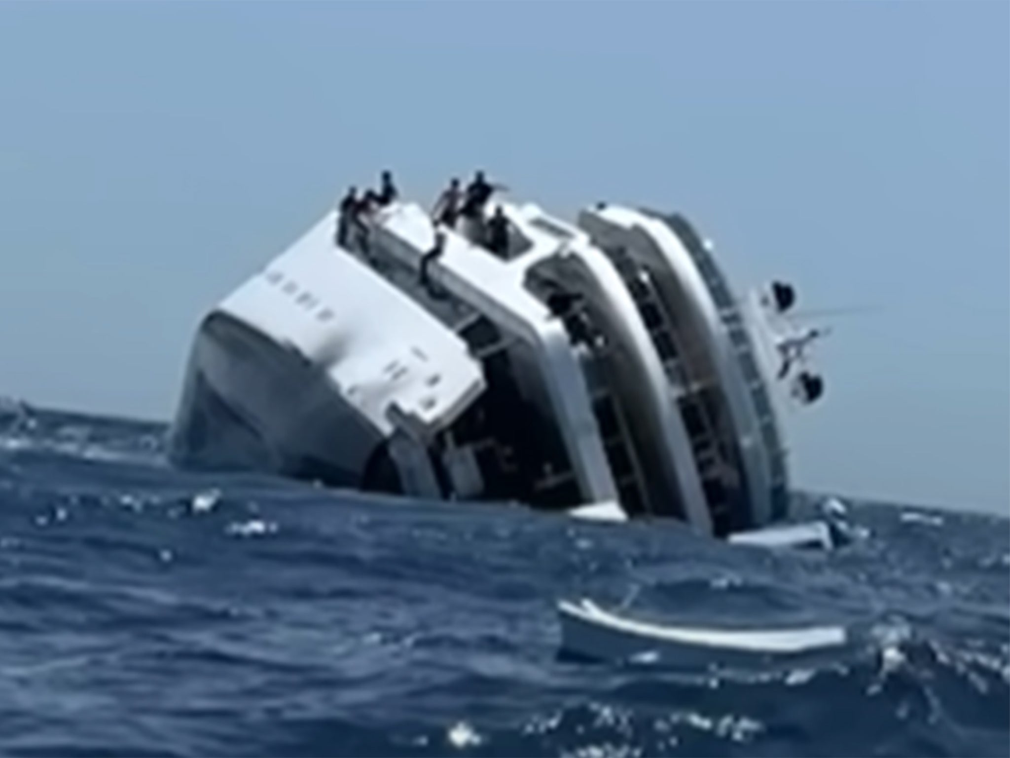 A yacht carrying 26 divers capsized in the Red Sea last month