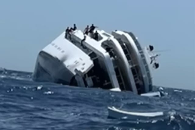 <p>A yacht carrying 26 divers capsized in the Red Sea last month</p>