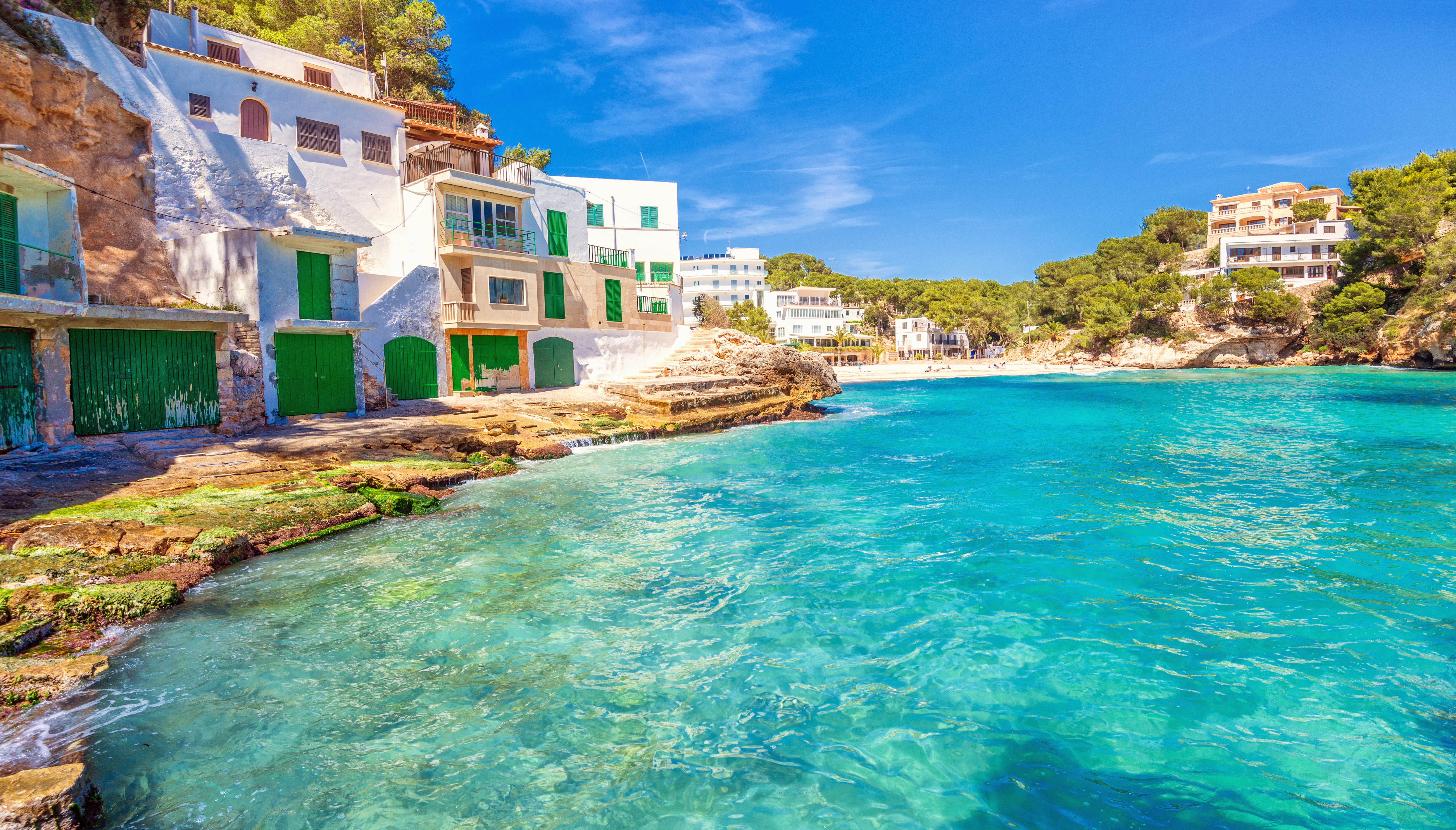 Beaches and boathouses are aplenty in Mallorca