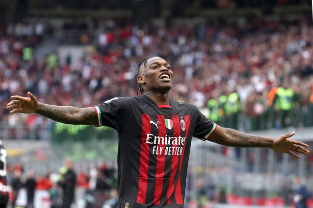 <p>Rafael Leao could give AC Milan an edge in the second leg </p>