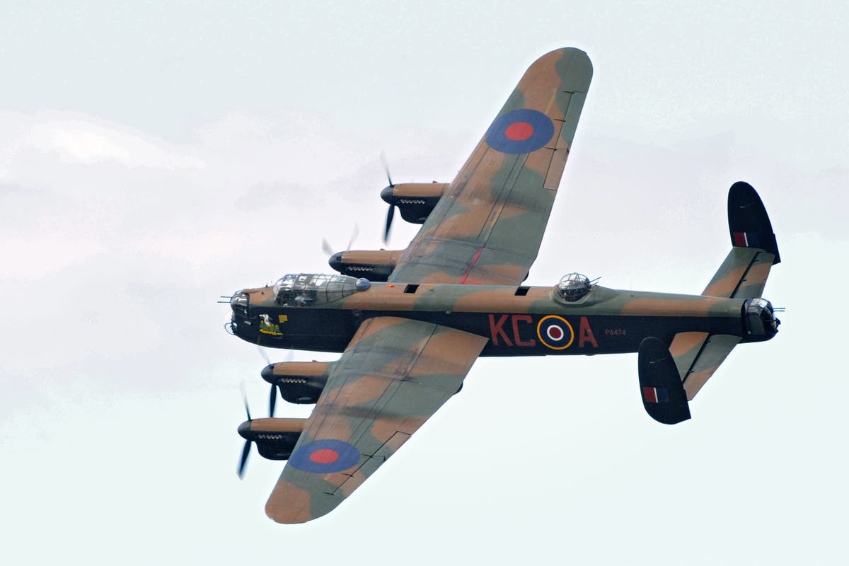 Lancaster bomber to fly over 28 airbases to mark Dambusters’ 80th anniversary