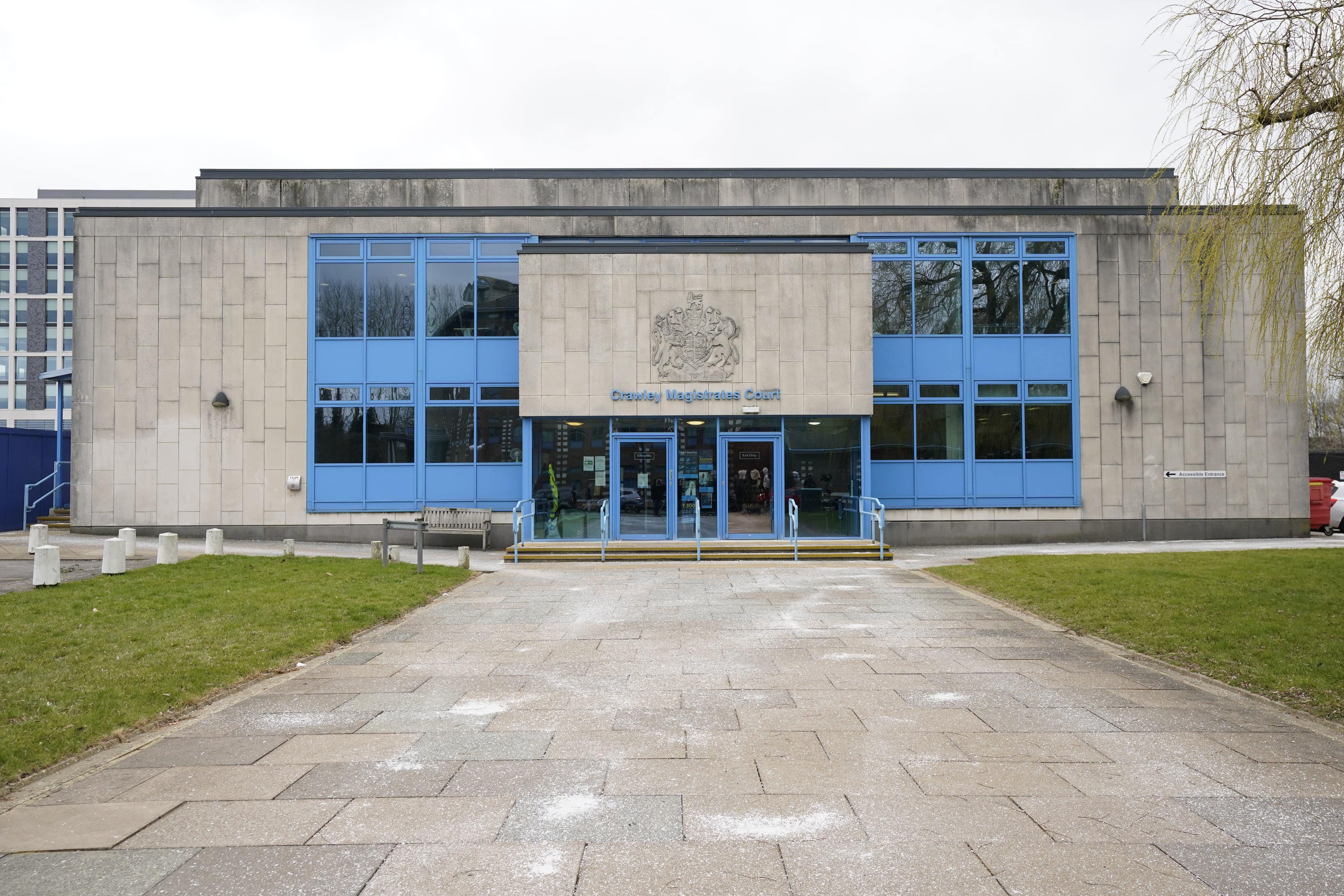 Crawley magistrates’ court (Andrew Matthews/PA)