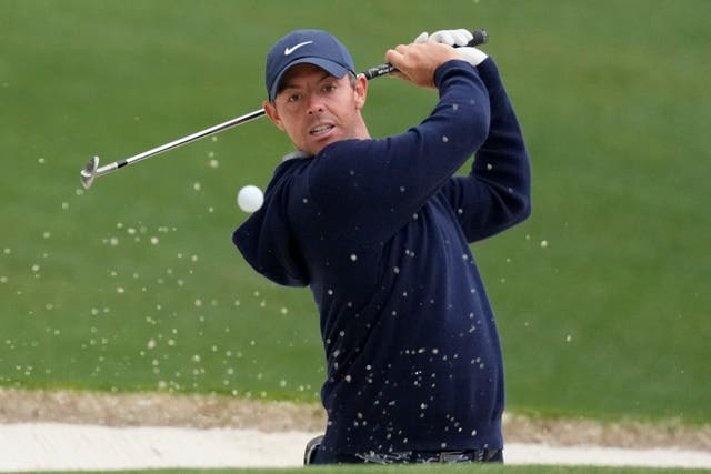 Rory McIlroy cut a subdued figure ahead of the 105th US PGA Championship at Oak Hill (Mark Baker/AP)