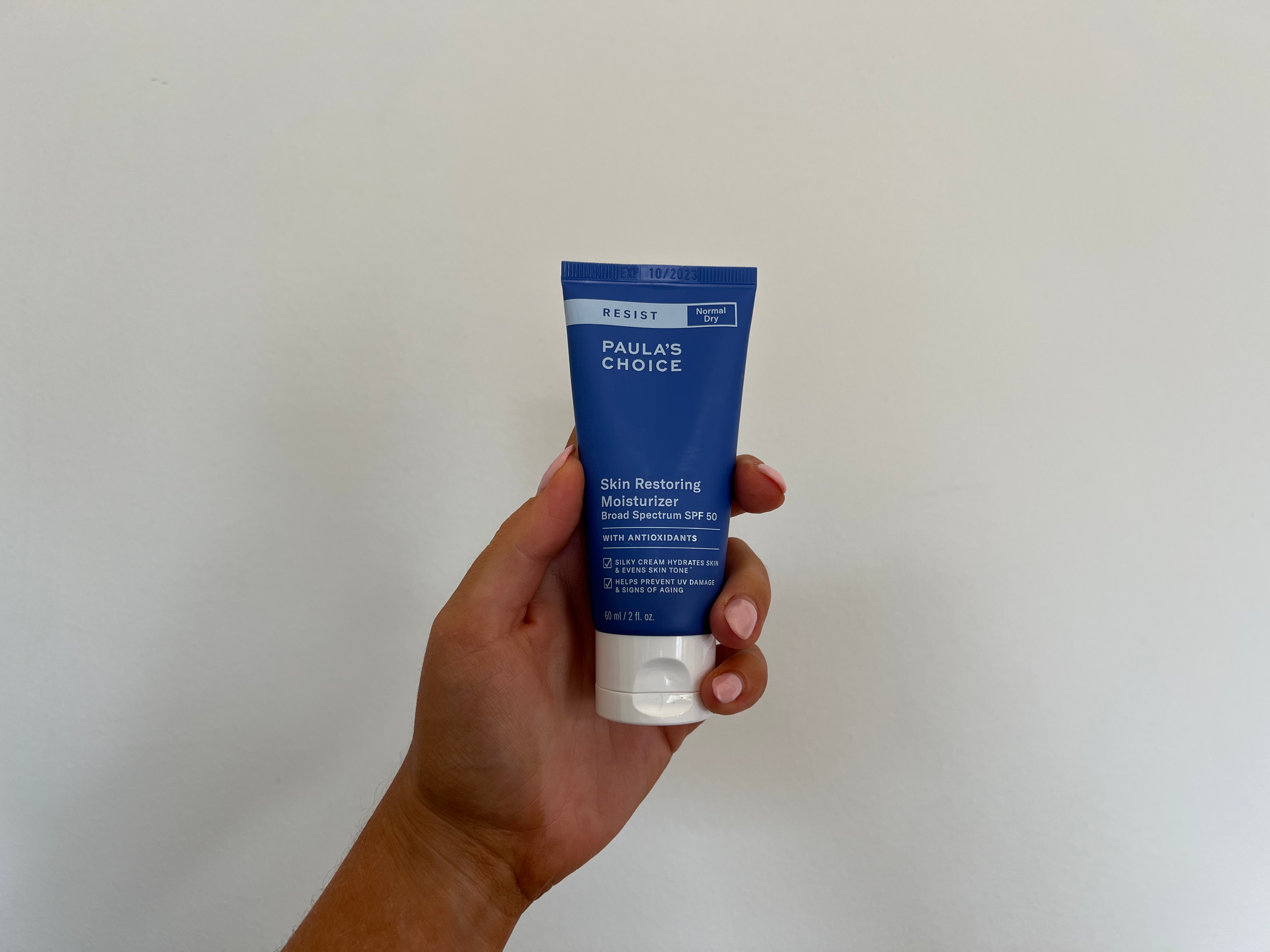 Paula’s Choice resist anti-ageing skin restoring moisturiser SPF50 review