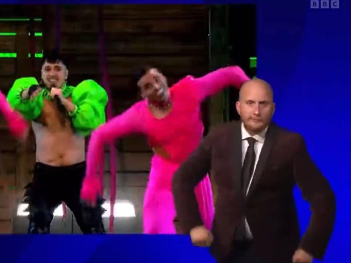 Eurovision sign language interpreter goes viral for performance during Finnish song