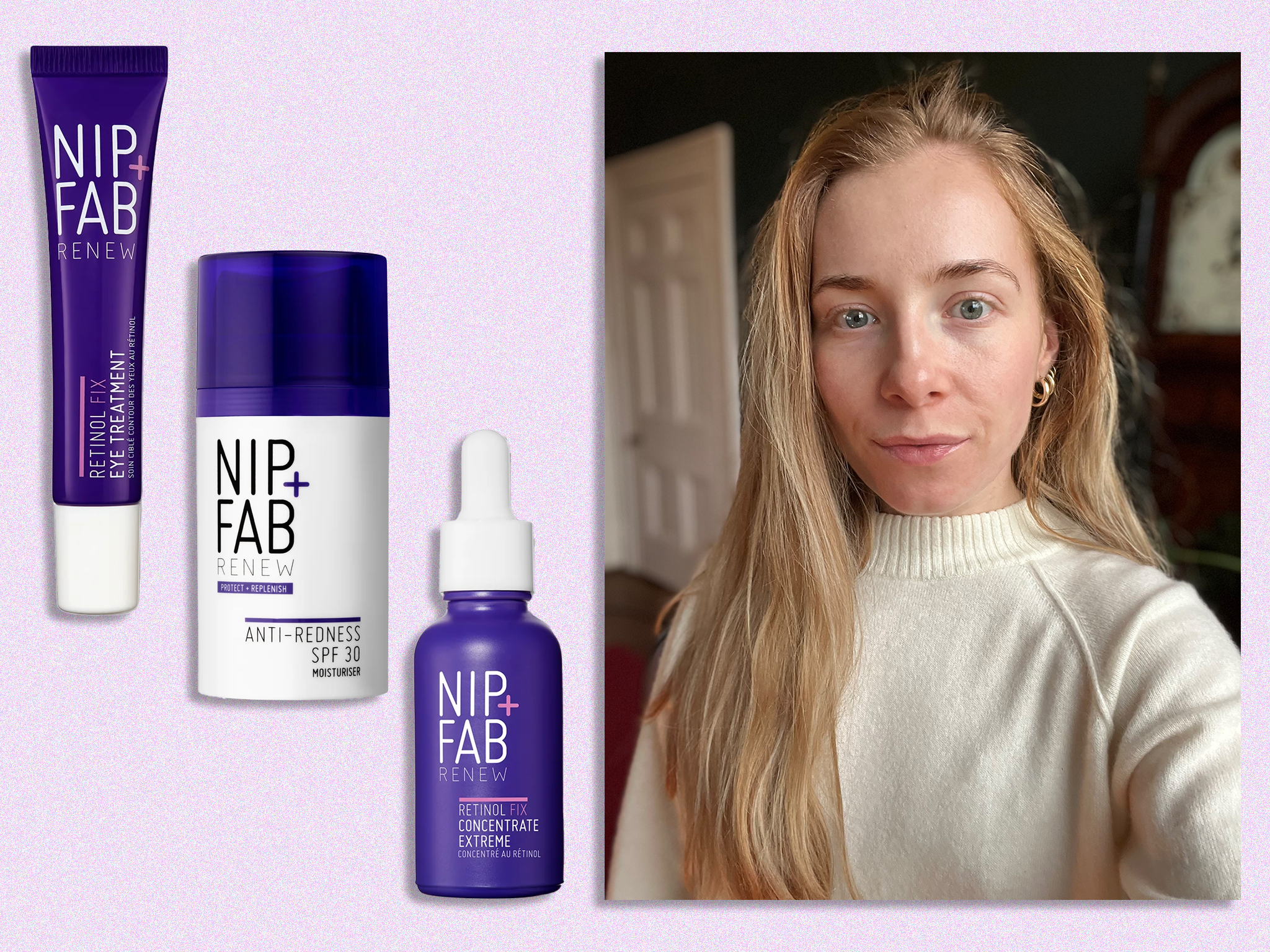 We introduced the products into our nighttime routine to see how they performed