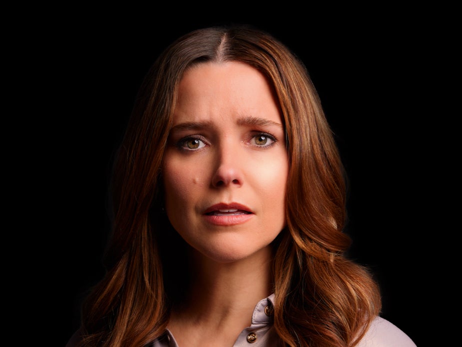 Sophia Bush in promotional material for ‘2:22 A Ghost Story’