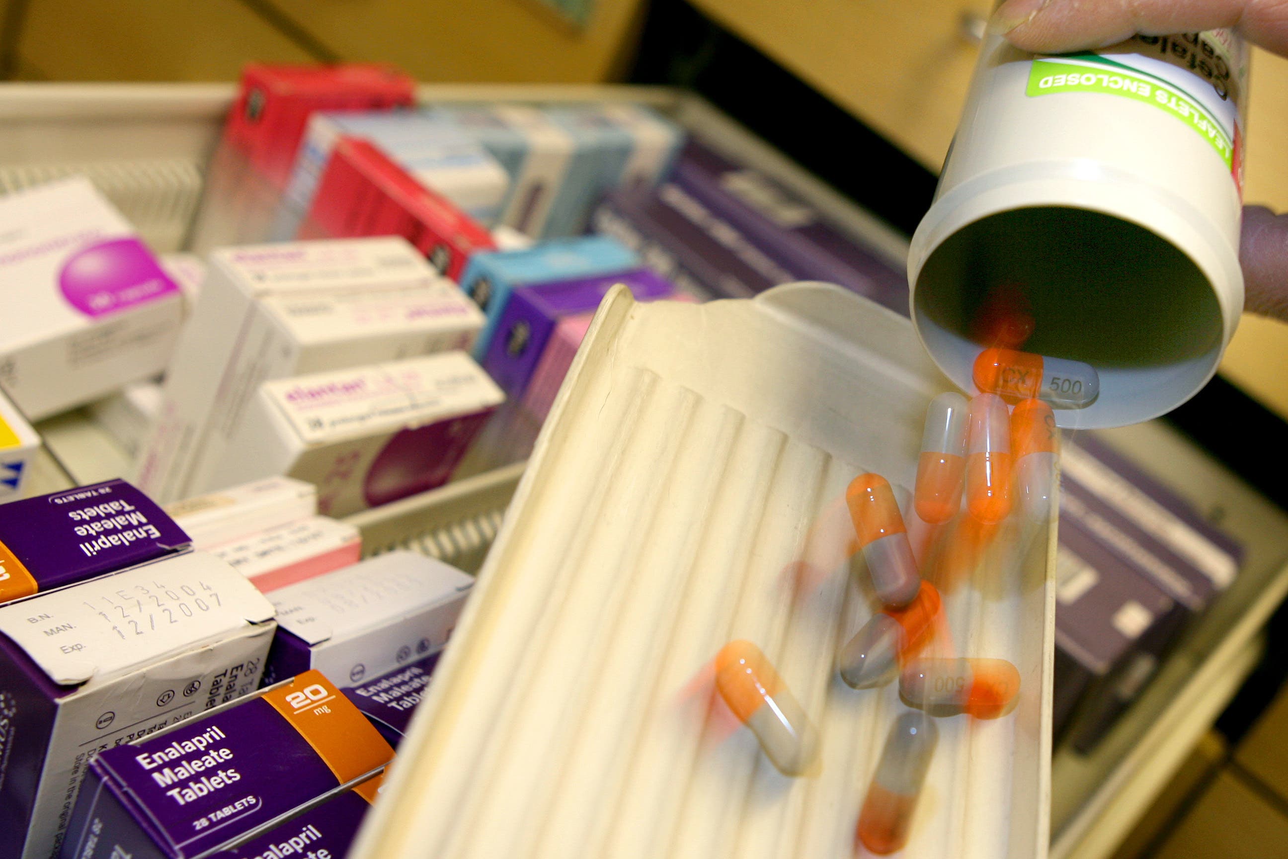 A study has said an 80-year-old antibiotic may be effective against multi-drug resistant bacteria (Anthony Devlin/PA)