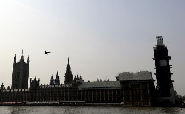 Britain Crumbling Parliament