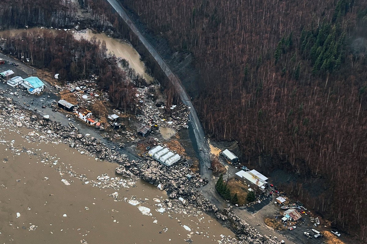 Breaking ice jams, rapid snowmelt flood homes, businesses and roads across Alaska