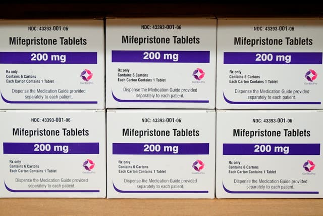 <p>Boxes of the drug mifepristone</p>