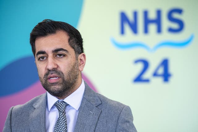 First Minister Humza Yousaf said ministers would not interfere in police investigations (Euan Cherry/PA)