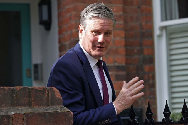Labour leader Sir Keir Starmer said there were examples when the green belt could be built on (Yui Mok/PA)