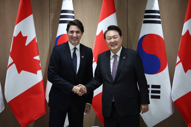 <p>South Korea Canada</p>