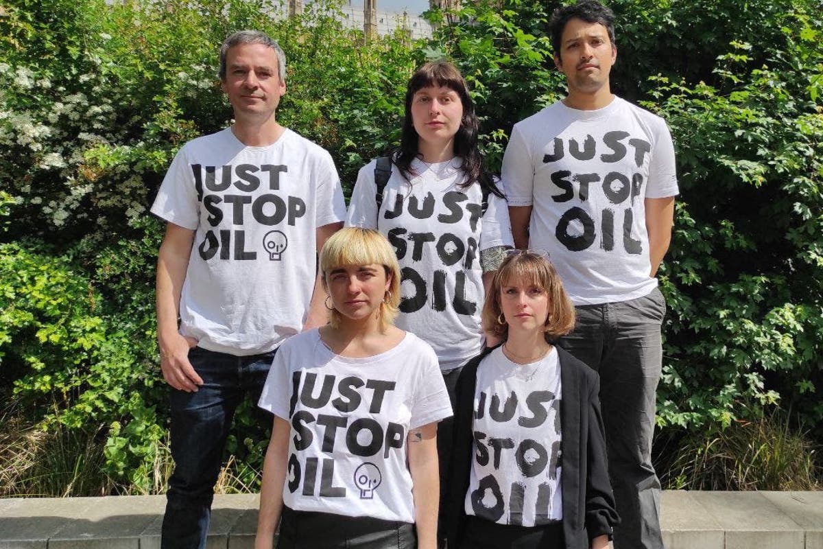 Influential committee of MPs interrupted by Just Stop Oil protesters