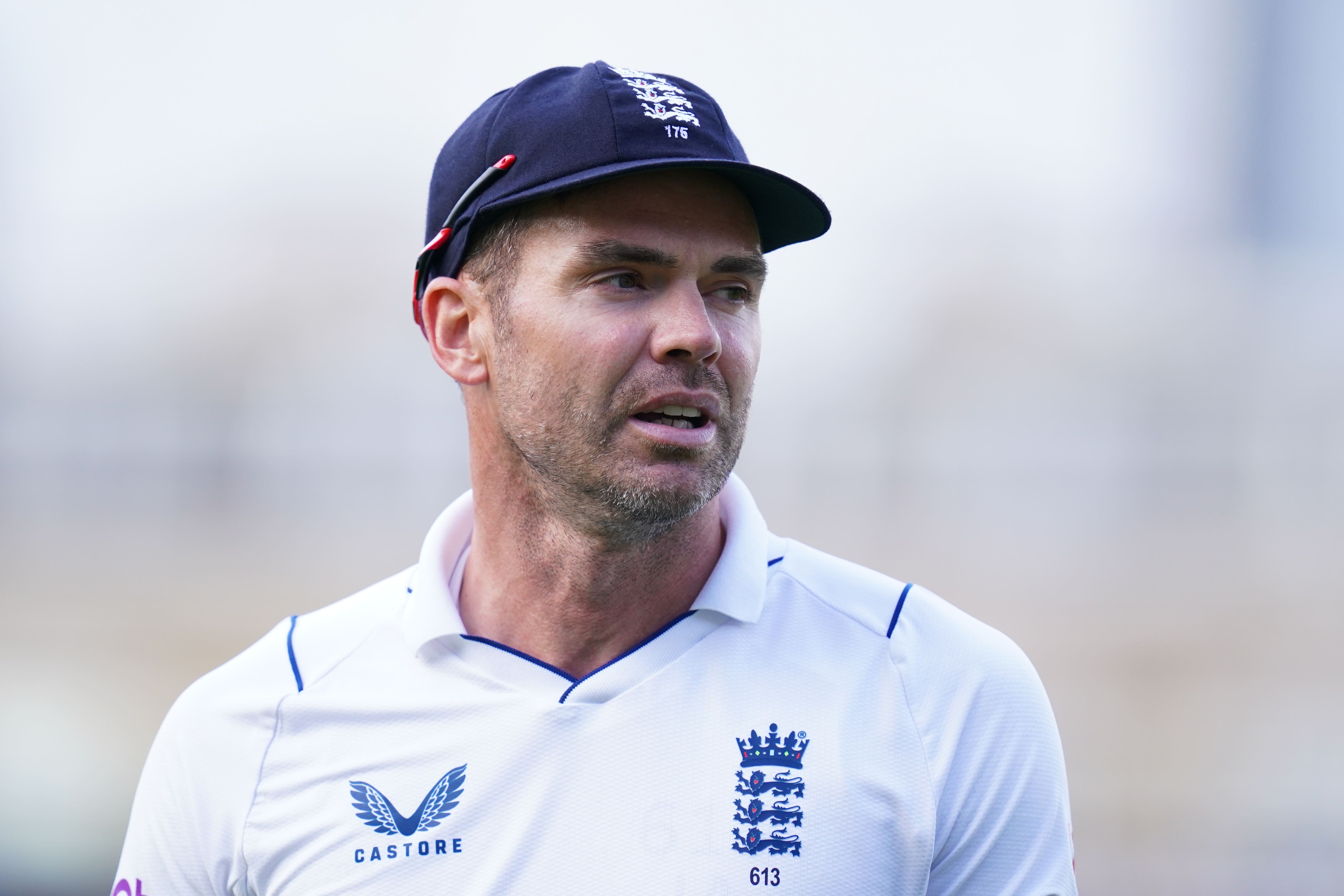 James Anderson is recovering from a groin strain (John Walton/PA)