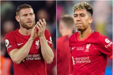 Jurgen Klopp hails departing quartet with special praise for Milner and Firmino