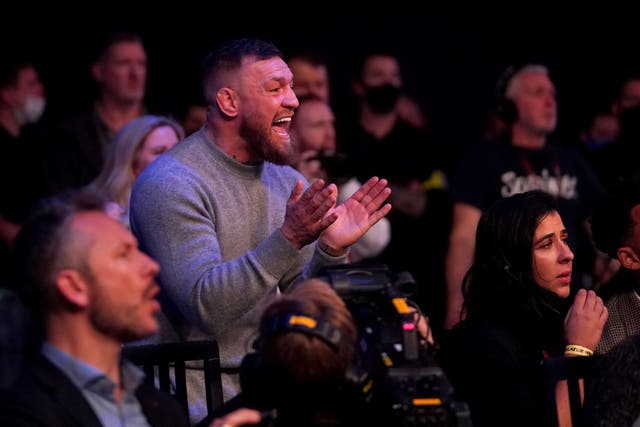 Conor McGregor had a new documentary out (Brian Lawless/PA)