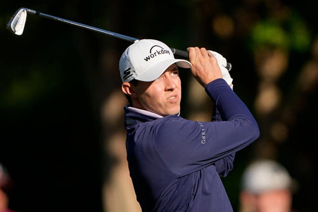 Matt Fitzpatrick is bidding to claim a second major title in the 105th US PGA Championship (Chris Carlson/AP)