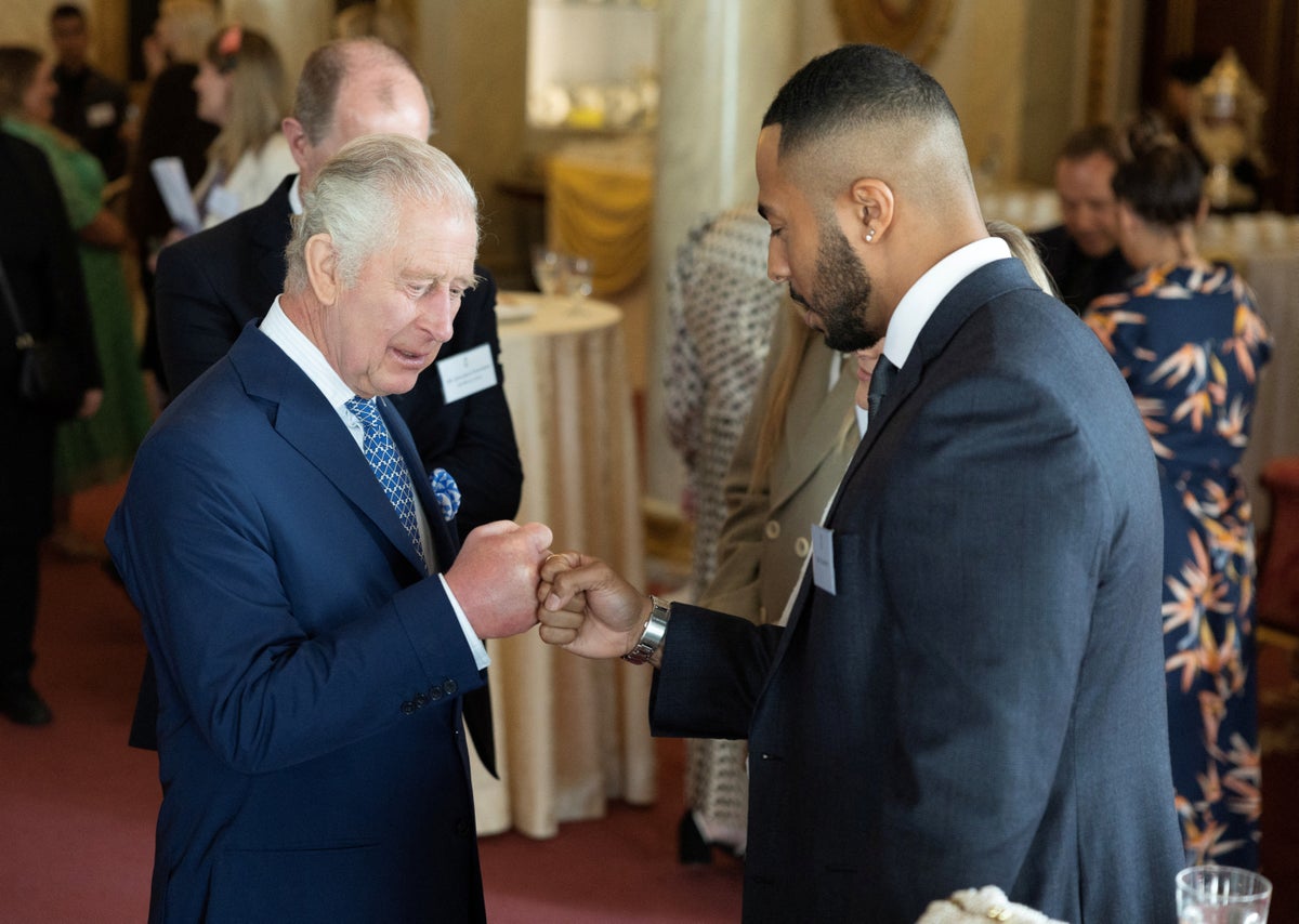 King Charles meets Prince’s Trust awards winners at Buckingham Palace