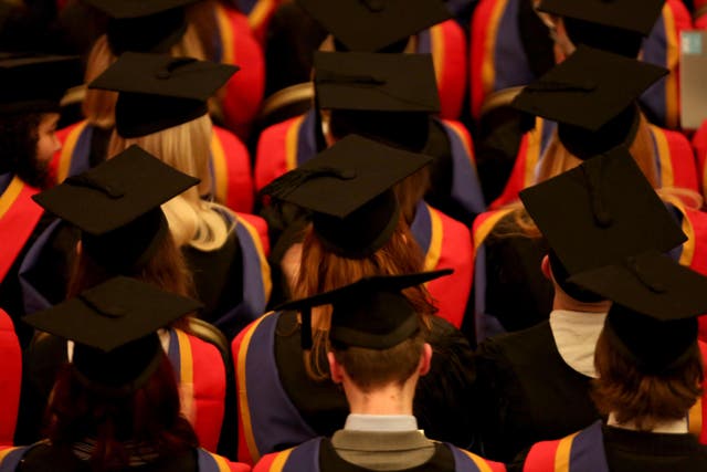 <p>File image:  Over-reliance on tuition fees from overseas students is a financial risk for English universities, the higher education watchdog has warned</p>