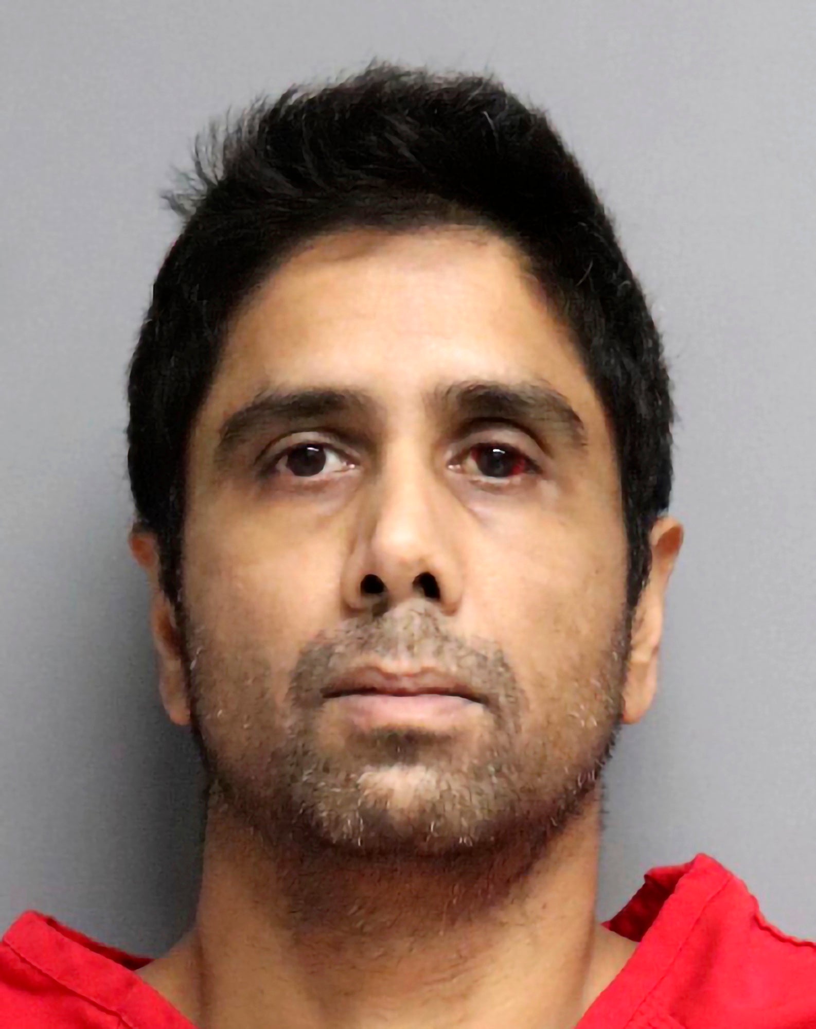 Dharmesh Patel, pictured last year, faces attempted murder charges after prosecutors say he drove his wife and two children off a cliff in California