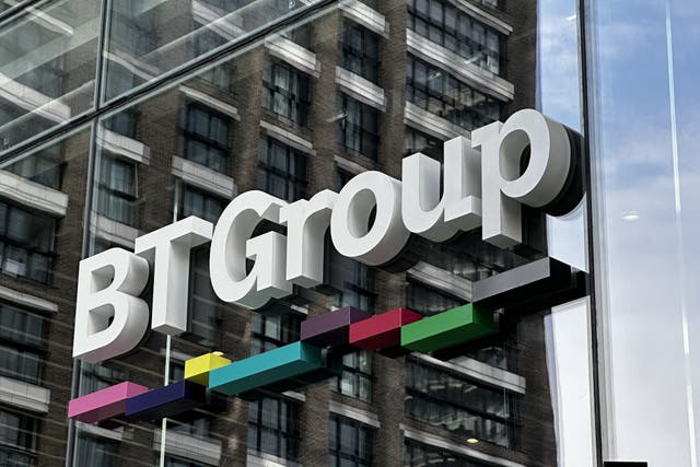 BT Group has said it will cut between 40,000 and 55,000 jobs by the end of the decade (BT Group/ PA)