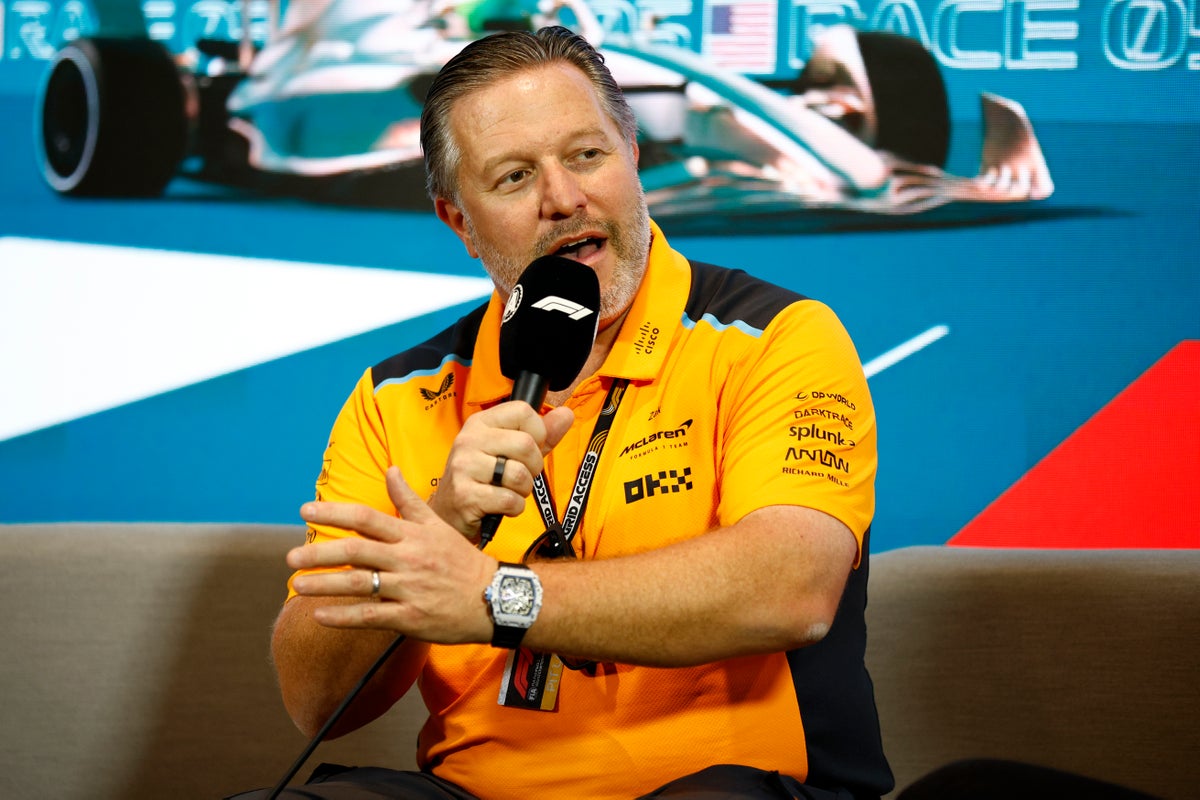 F1: McLaren boss Zak Brown insists only one new Formula 1 team in last decade has been 'credible' | The Independent
