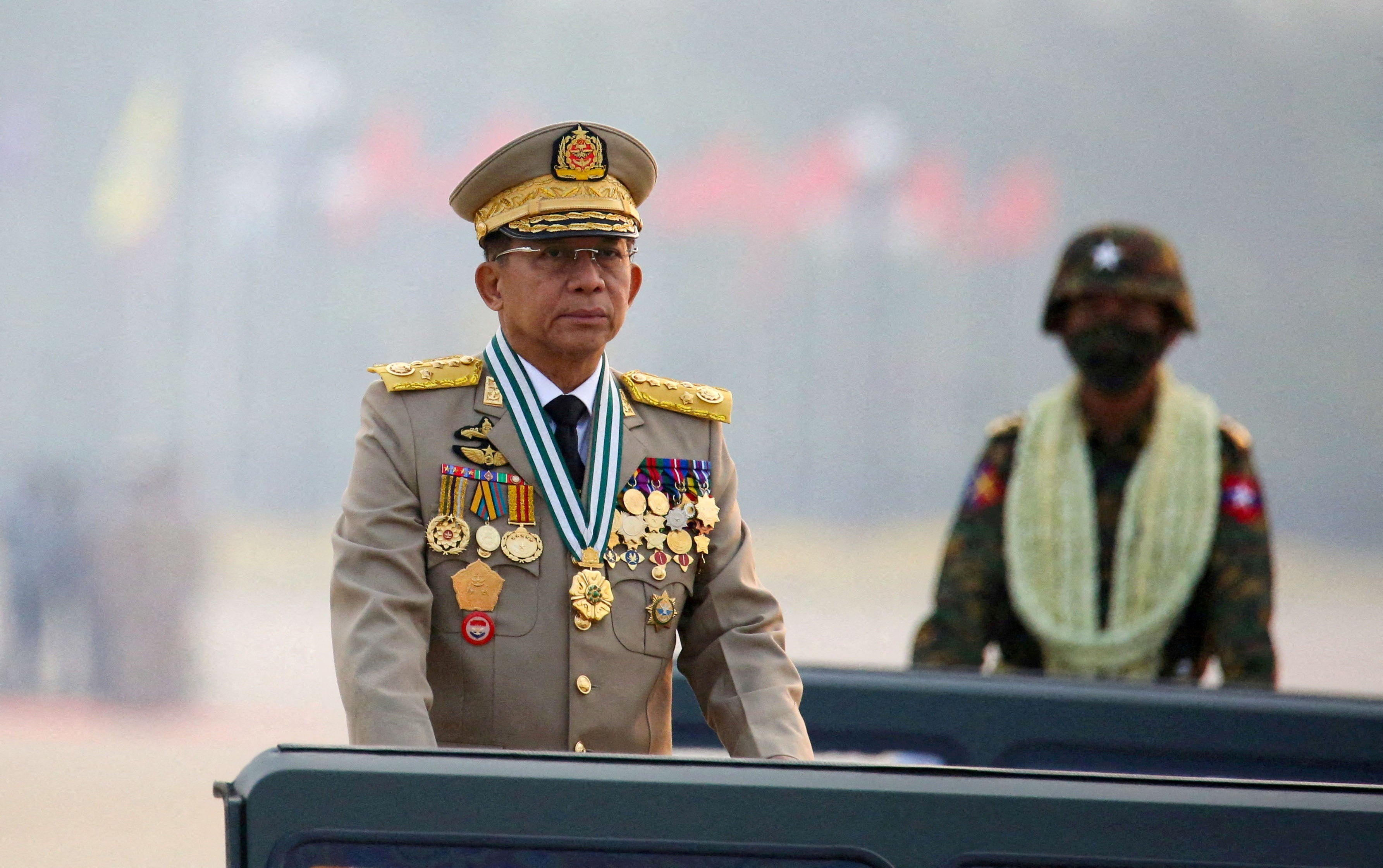 Myanmar's junta chief Senior General Min Aung Hlaing