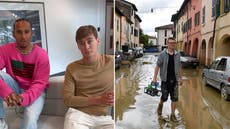 Lewis Hamilton and George Russell ‘pray’ for Imola as they urge people to ‘stay safe’ during floods