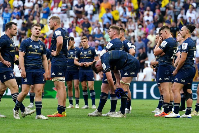 Leinster suffered last-gasp heartbreak at the hands of La Rochelle at Stade Velodrome (David Davies/PA)