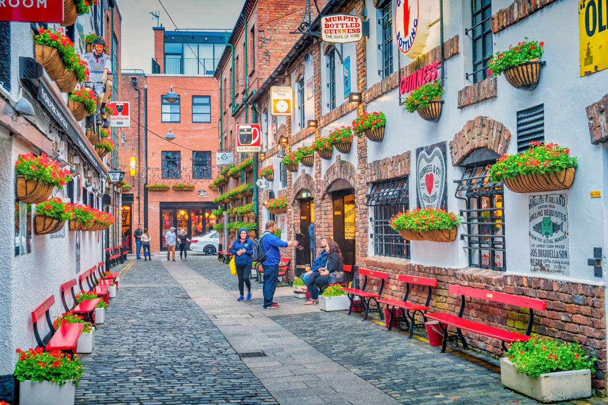 Commercial Court, within the Cathedral Quarter, has previously been named among the most beautiful streets in the UK
