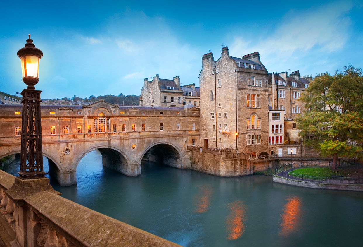 Pultney Bridge is one of the most photographed parts of Bath