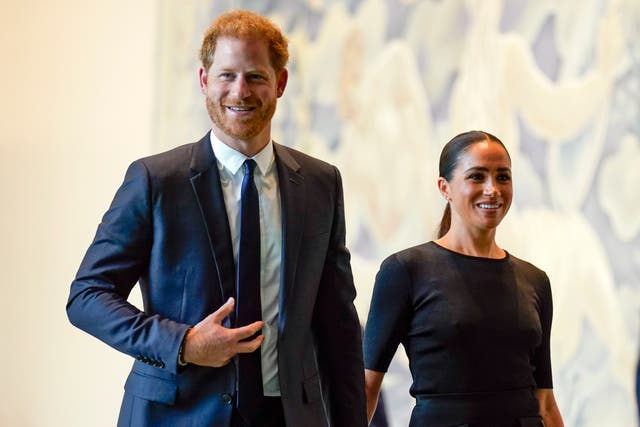 <p>Harry and Meghan’s claims about the car “chase” have been disputed by one picture agency </p>