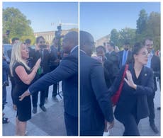 Marjorie Taylor Greene launches racially-loaded attack on Black Democrat after Capitol steps shouting match