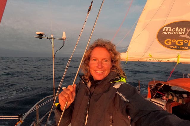 <p>Sailing around the world was just the latest adventure for Kirsten Neuschafer</p>