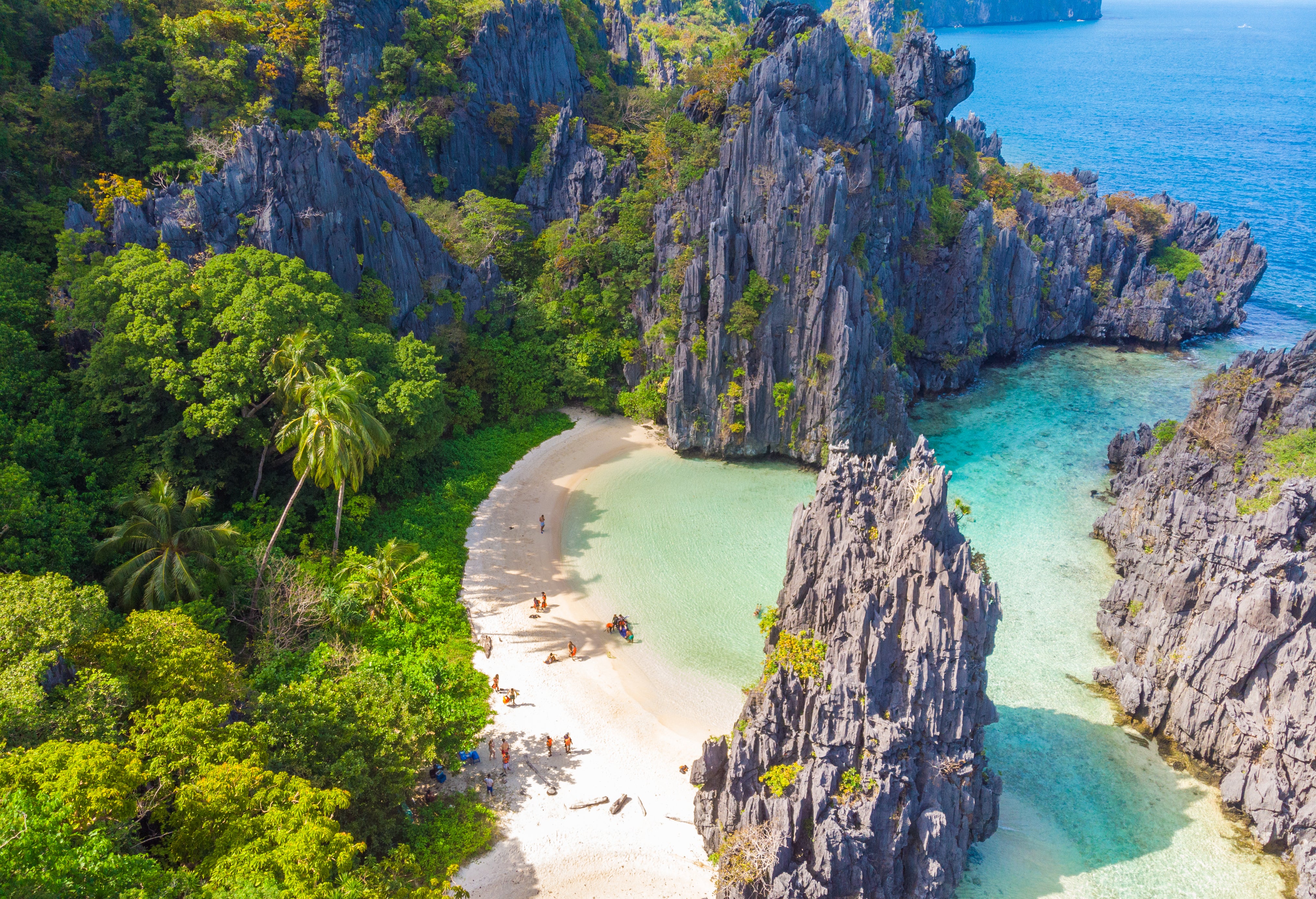 <p>The white sands of Hidden Beach in the Philippines made the top 10 </p>